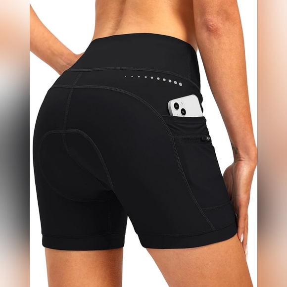 BALEAF Women's 4D Padded Bike Shorts Cycling Underwear with Pockets UPF50+ - Picture 7 of 10